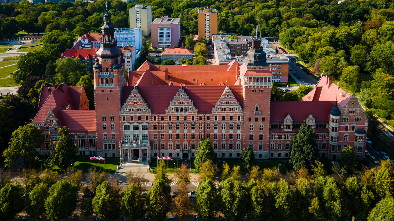 zdjęcia z drona Szczecin